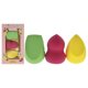 thumbnail image 1 of Pack trío de batidoras de maquillaje McoBeauty Fruity Beauty sin látex, 1 of 4