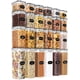 thumbnail image 1 of Juego De Recipientes De Almacenamiento De Alimentos Herméticos 24 Unidades Sin Bpa, 1 of 6