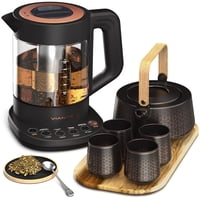 Set De Té Vianté, Hervidor Eléctrico De Lujo Con Infusor Y Set De Cerámica