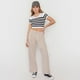 thumbnail image 4 of Polera Mujer M/C Cuello Redondo Blanco Rayas Corona, 4 of 5