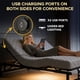 thumbnail image 2 of Adjustable Bed Base Frame Queen Bed Frame with Head and Foot Incline Wireless Remote 4 Ports USB, Under-Bed Nightlights, Zero Gravity Quiet Motor Black Queen, 2 of 3
