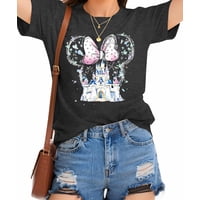 Camiseta Talovee Magical Castle Magic Kingdom Para Mujer