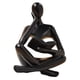 thumbnail image 5 of Estatuilla Estatuilla Humana Figuras Estatua Del Pensador Para Estante De Escritorio Sala De Estar 8.5cmx6cmx11.5cm Negro, 5 of 5