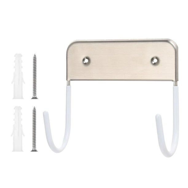 Soporte Para Tabla De Planchar Para El Hogar, Extraíble Para Colgar En La Pared, Para Puerta De Casa, Baño, Blanco