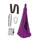 thumbnail image 5 of Hamaca Para Ni?os Columpio Colgante Suave Y Duradero Para Yoga Al Aire Libre Violeta Y M, 5 of 5