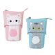 thumbnail image 2 of 2 Piezas Lindo Gato Estuche Para Lápices Bolsa Flexible Para Bolígrafos Caja Con Cremallera Estuche Para Pinceles De Maquillaje, 2 of 5