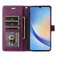 thumbnail image 5 of FOXDOCK Funda tipo Cartera para Samsung Galaxy A35 – Cubierta de Cuero PU con Múltiples Ranuras, Bolsillo para Efectivo y Correa de Muñeca, 5 of 6