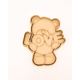 thumbnail image 1 of Cortador de galletas - Osito con la palabra LOVE, 1 of 2