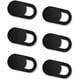 thumbnail image 1 of Juego de 6 cubiertas para cámara web, cubiertas deslizantes, cubiertas ultrafinas para cámara web, cubiertas protectoras de privacidad para portátiles, PC, teléfonos inteligentes, tabletas, etc. (Negr, 1 of 7