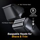 thumbnail image 2 of Afeitadora VTT 2 en 1 2038 Titanium 9000RPM IPX7, 2 of 3