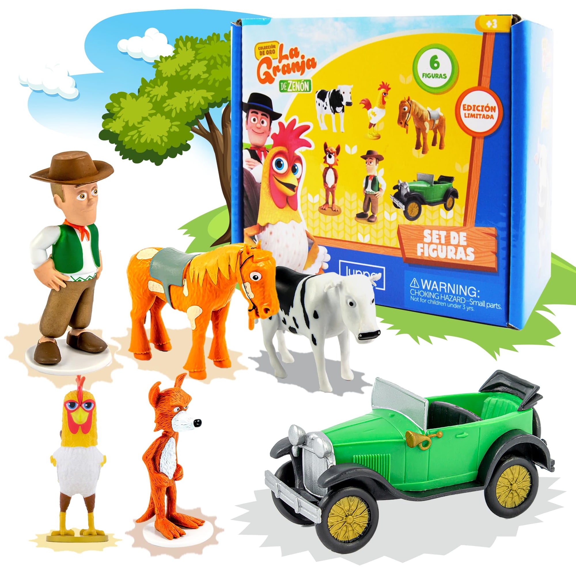 Set De Figuritas Luppa La Granja De Zenon