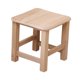 thumbnail image 3 of Taburete De Madera Haburada De Calzado Que Cambia La Otomana Para El Dormitorio De Ba?o Home 30cmx30cmx30cm, 3 of 5