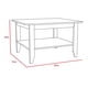 thumbnail image 3 of Mesa de Centro Essential Wengue + Arrimo, 3 of 5