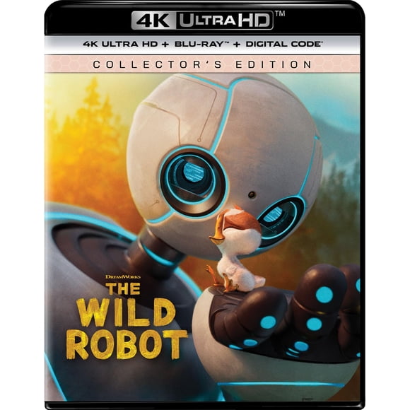 Edición de coleccionista The Wild Robot 4K Ultra HD+ Blu-ray