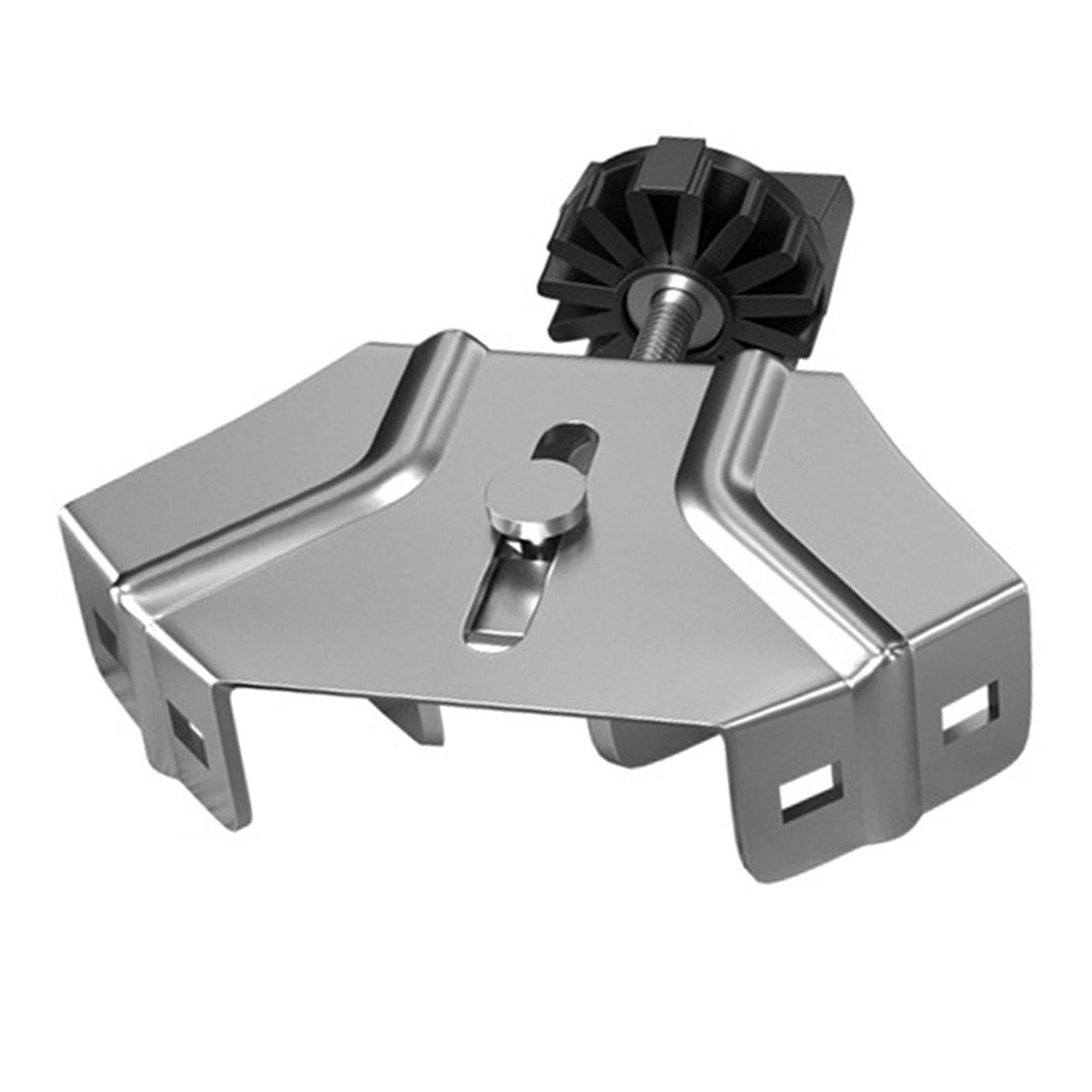 Magideal - Abrazadera De Ángulo Recto Para Carpintería, Herramienta De Sujeción De Acero Inoxidable, Bloqueo Automático, Práctica Abrazadera De Esquina De 90 Gra Abierto