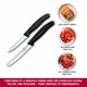 thumbnail image 3 of Set de cuchillos peladores Victorinox Swiss Classic de 2 piezas, negro, 3 of 3