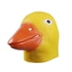 thumbnail image 2 of Máscara de lujo novedosa de Halloween, máscara de cabeza de pato, máscara de animal de látex amarilla, 2 of 8