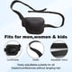 thumbnail image 5 of Parches oculares RIKEYO 3D para adultos, médicos, ajustables, negros, 5 of 8