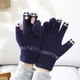 thumbnail image 5 of Guantes de lana tejidos, elegantes y cálidos para mujer, ideales para pantallas táctiles., 5 of 5
