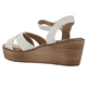 thumbnail image 4 of Sandalia Chalada Mujer Tala-1 Blanco Plataforma, 4 of 7