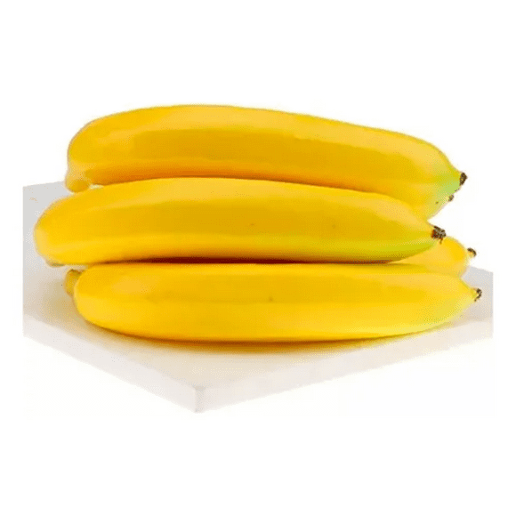 Plátano artificial fruta sintética decoración