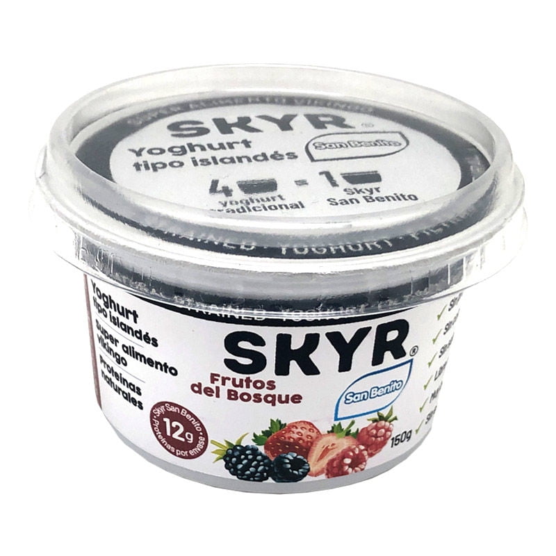 Yoghurt Batido Skyr Frutos Del Bosque 150 g San Benito