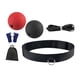 thumbnail image 4 of Pelota De Boxeo, Diadema, Equipo De Boxeo Para Fitness, Pelota De Boxeo De Agilidad, Roja Y Negra, 4 of 5
