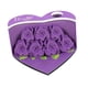 thumbnail image 1 of Bloc De Notas 3D Con Dise?o De Rosas Para Sala De Estudio, 156 Páginas, Dise?o Artístico De Tallado En Papel, Morado, 1 of 5