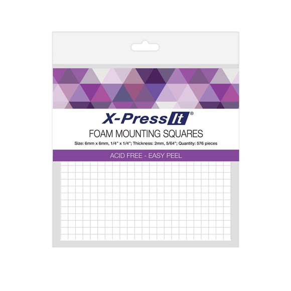 Foam Mounting Squares 6X6mm(576 pcs)