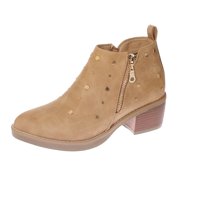 Botín Taco Camel Vía Franca