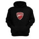 thumbnail image 1 of Polerón Canguro Ducati Negro Talla M Unisex, 1 of 3
