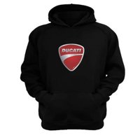 Genérico - Polerón Canguro Ducati Negro Talla Xs Unisex