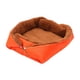 thumbnail image 4 of Cama Para Mascotas, Almohadilla Para Dormir Para Gatos, Nido Cálido De Invierno, Camas Para Perros, Cueva, Cama Para Gatos Autocalentable, Color Naranja, 4 of 5