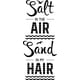 thumbnail image 1 of Decomural Sand In My Hair Seaside WS-46194, 1 of 2