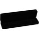 thumbnail image 1 of caja rectangular de terciopelo para collares, caja de regalo para colgantes de terciopelo, cajas de exhibición de joyas de cadena larga, caja negra para collares largos, vitrina para pulseras, para co, 1 of 7
