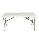 thumbnail image 2 of Mesa Plegable Rectangular Blanca 152 x 71 cm., 2 of 7