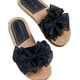 thumbnail image 1 of Sandalias Mujer Negro Verano Con Lazo 39, 1 of 1
