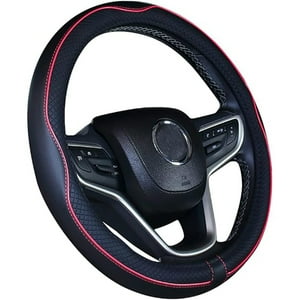 Veat00L - Fundas De Volante Universal De 14,5 - 15 Pulgadas, Fundas De Volante Tipo O, Seguras, Suaves, Transpirables, Duraderas, De Alto Valor Facial