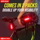 thumbnail image 3 of Luz trasera para bicicleta BLITZU 2024 Cyborg 120T USB-C recargable, 3 of 6