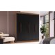 thumbnail image 2 of Clóset New York 6 Puertas 2 Cajones Interiores Mdf Cataño - Negro, 2 of 7