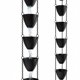 thumbnail image 1 of Cadena de Lluvia Rain Chains Direct 288 cm Aluminio Negro, 1 of 7