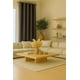 thumbnail image 2 of Pack 2 Cortina Engomada Termica Tela Delgada 100% Blackout 140X225 gris 140X225, 2 of 9