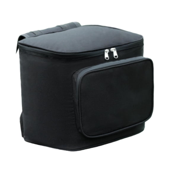 Scooter Storage Bag Universal Oxford Motorcycle Storage Bag Casmen Bag 28x22x25 Cm Trasero Negro