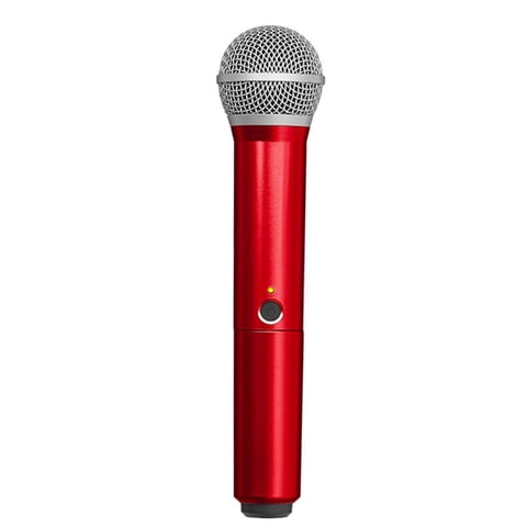 Micrófono Shure Wa712-Red Con Asa De Transmisor Inalámbrico, Color Rojo