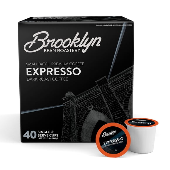 Cápsulas de Café Express-O Gourmet Brooklyn Beans - 40 Unidades Espresso