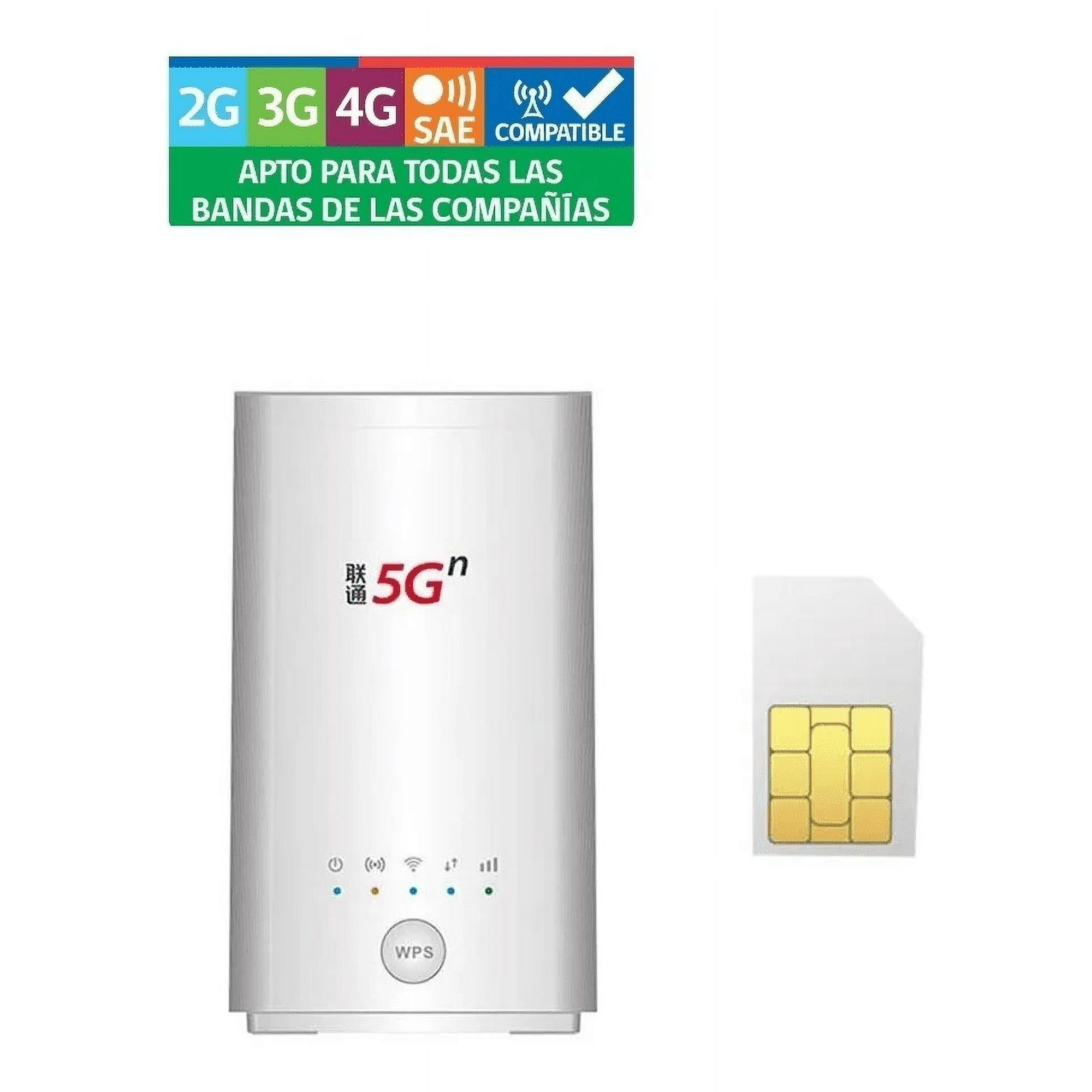 Router 5g Para Usar Con Chip, Sim 4g/5g Liberado | Lider