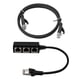 thumbnail image 1 of Macho A 3 Puertos Hembra Cable Extensor De Red Splitter& Cable Cat 6, 1 of 5