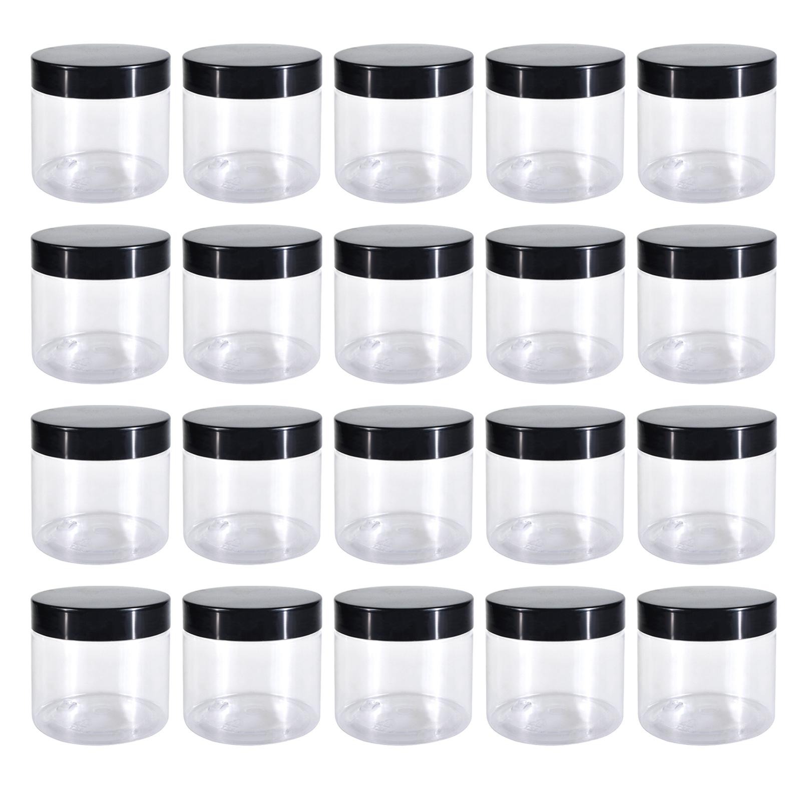 Bothyi - Frasco Vacío Para Mascotas Con Tapa, Contenedor De Cosméticos De Limo Para Nueces, Pastas Hidratantes, 20 Piezas, 150Ml