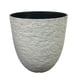 thumbnail image 1 of Macetero Decorativo Símil Piedra Gris Jardín Terraza, 1 of 5