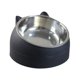thumbnail image 4 of Pet Feeder 15° Elevado Tazón único Para Gato Perro Para Perros Peque?os Medianos Gatito Negro, 4 of 5